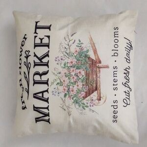 New SET Farmhouse Accent Pillow Case